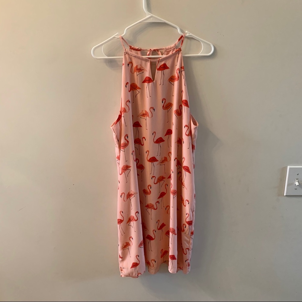 Finn & Grace Pink Flamingo Dress